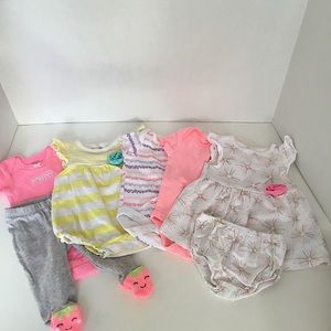 Newborn Girl Assorted Bundle 1 & 2 piece outfits